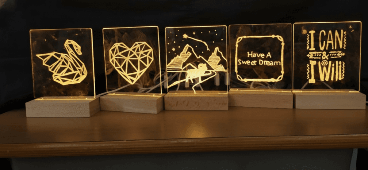 비전 아크릴 무드등 상품 이미지 5