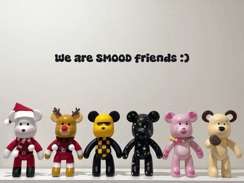 비전 베어브릭 페인팅 진행 사진 2