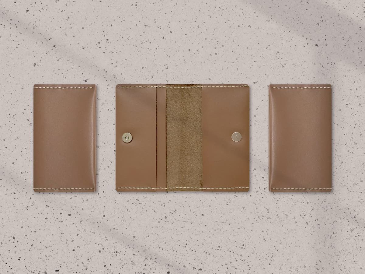 최고급 퀄리티로 만나는, 2단 가죽 명함지갑 상품 이미지 5