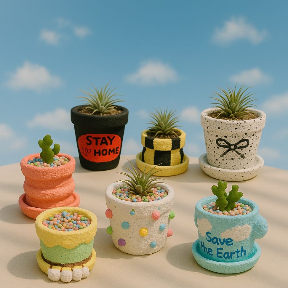 화분페인팅에 심는 성장의 씨앗