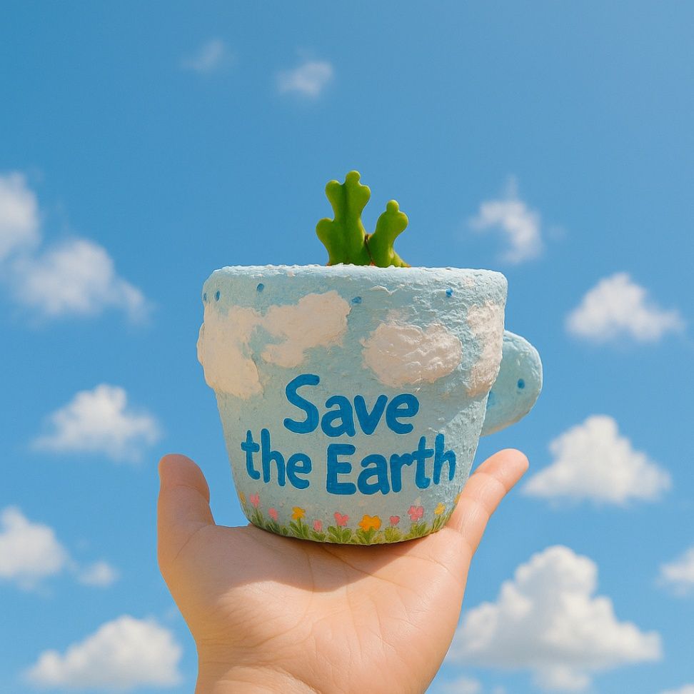 화분페인팅에 심는 성장의 씨앗 진행 사진 2