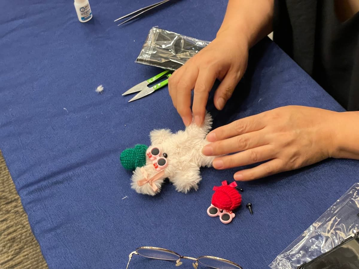 모루인형 키링 진행 사진 3