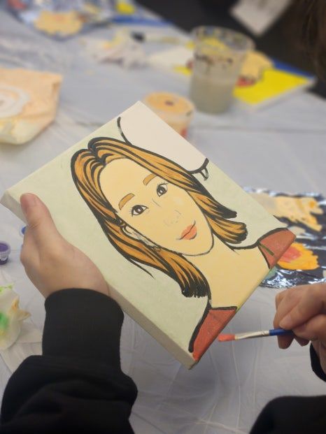 팝아트 자화상 진행 사진 6