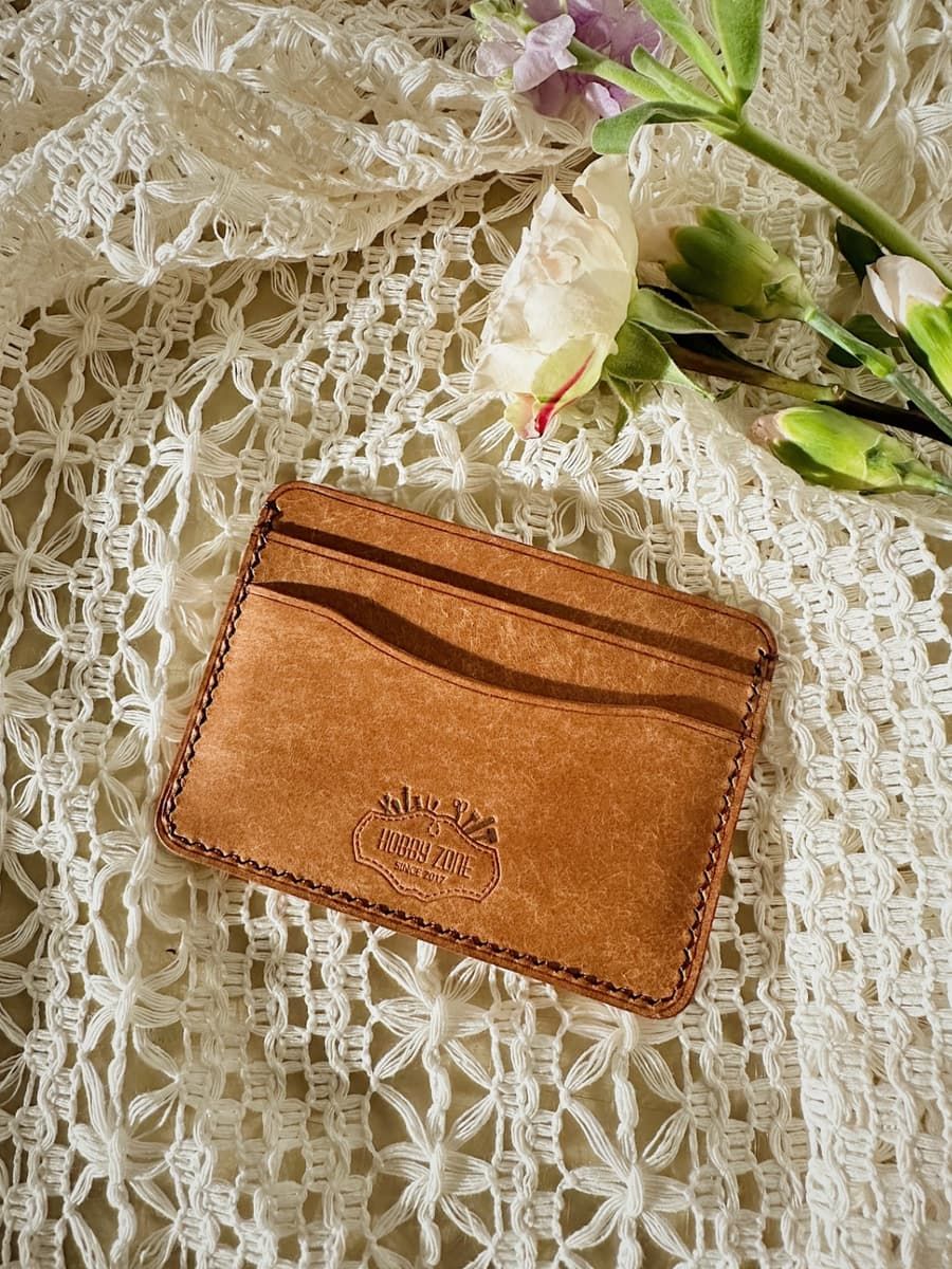 이테리 베지터블 푸에블로 가죽 심플 카드지갑