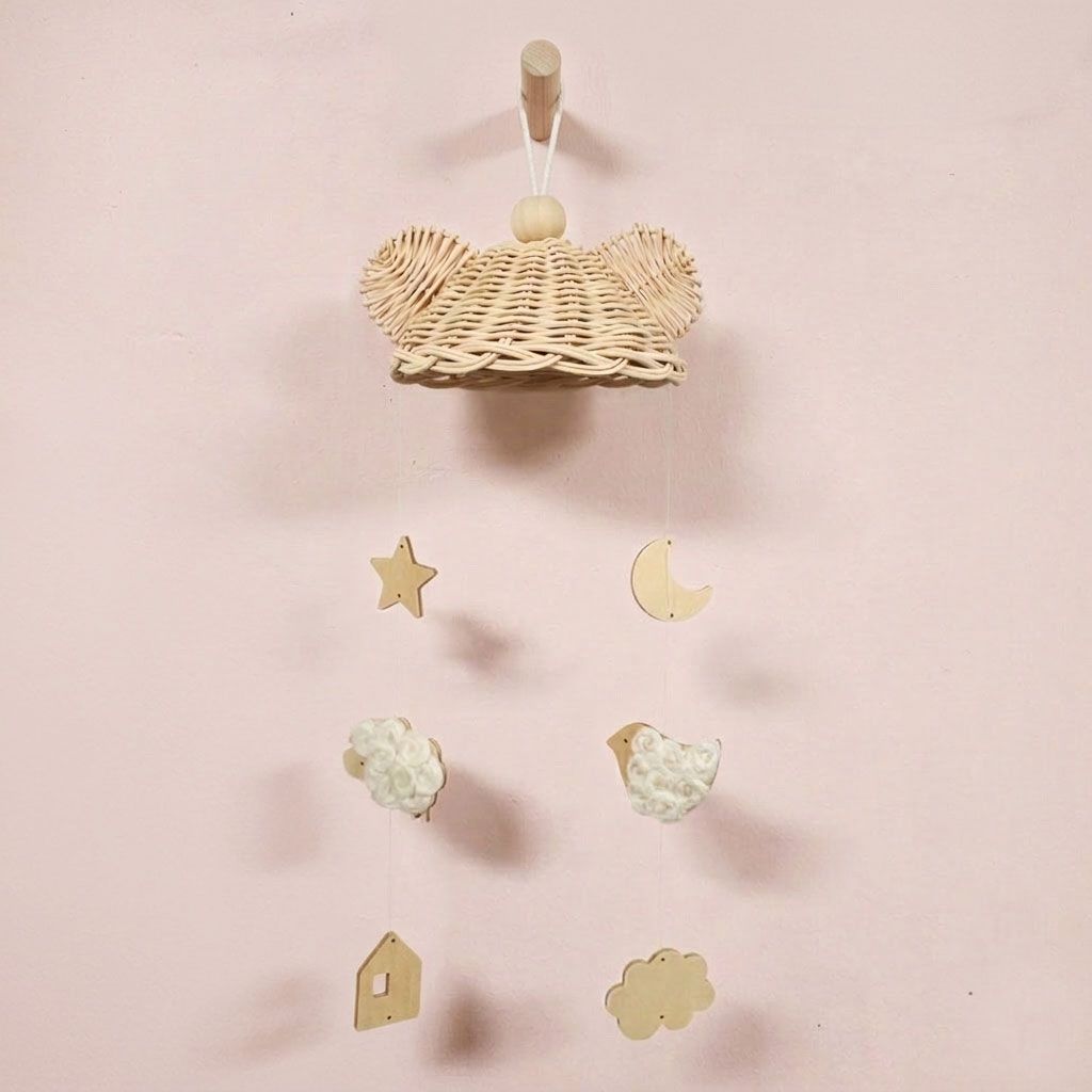 자연을 닮은 태교 클래스, 라탄 곰돌이 모빌 만들기