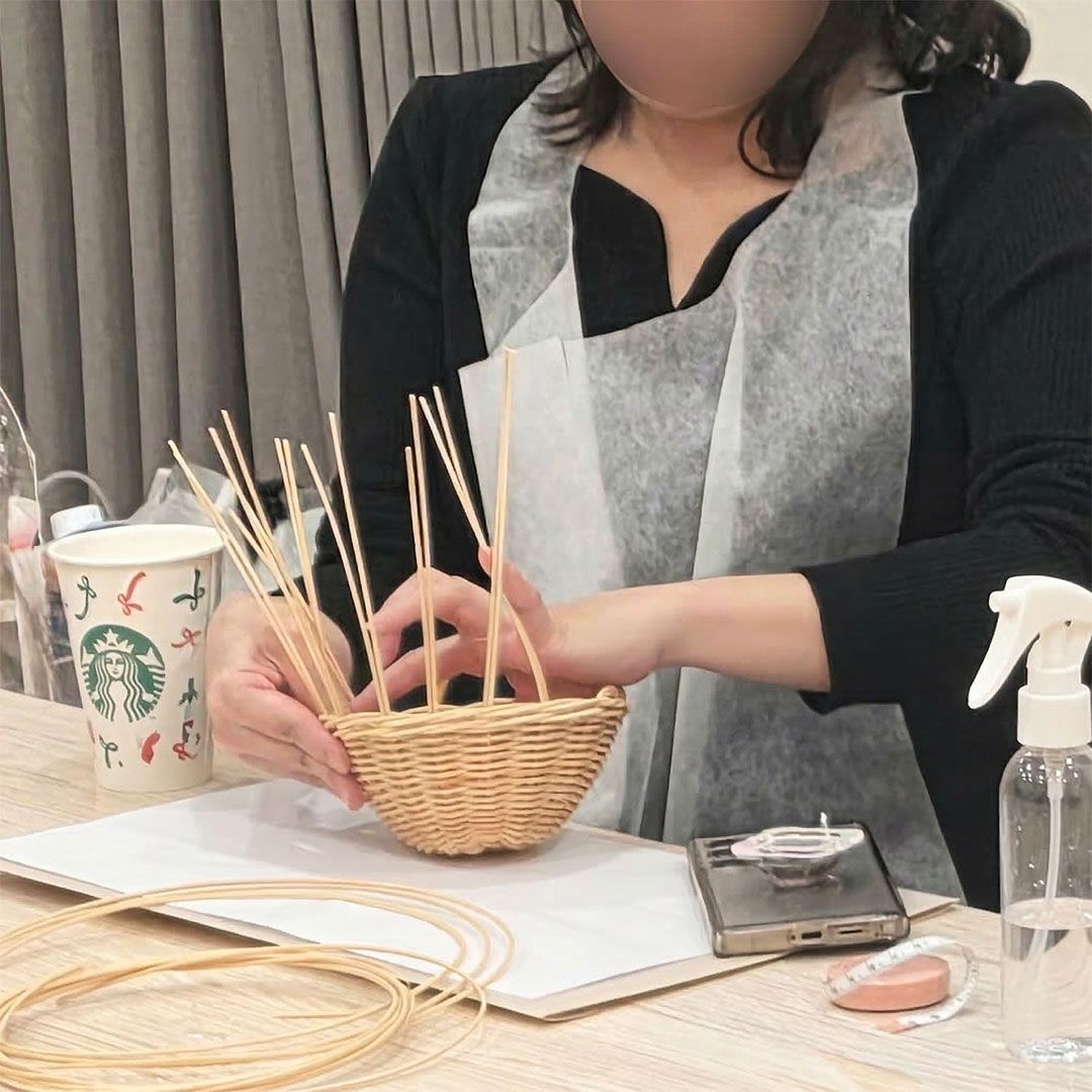 자연을 닮은 태교 클래스, 라탄 곰돌이 모빌 만들기 진행 사진 3