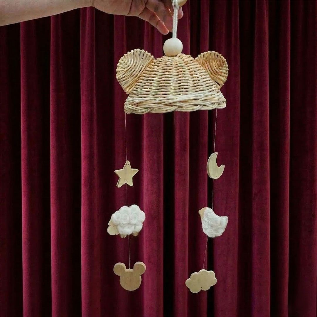 자연을 닮은 태교 클래스, 라탄 곰돌이 모빌 만들기 상품 이미지 8
