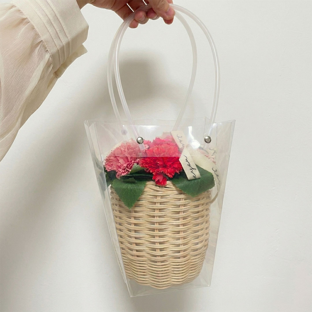 마음을 전하는, 라탄 화분 만들기 (장미 or 카네이션 센터피스) 진행 사진 2