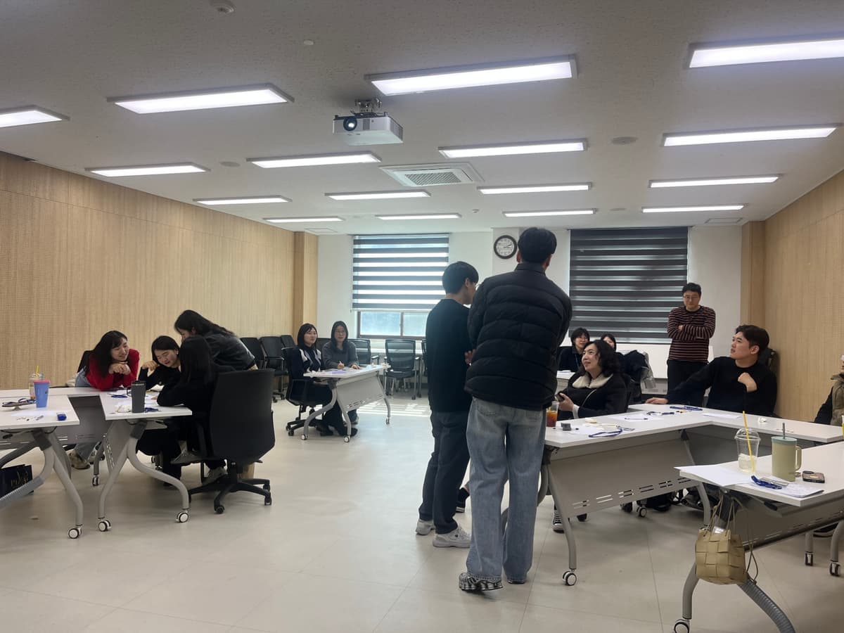 MAP 팀빌딩워크숍 진행 사진 3