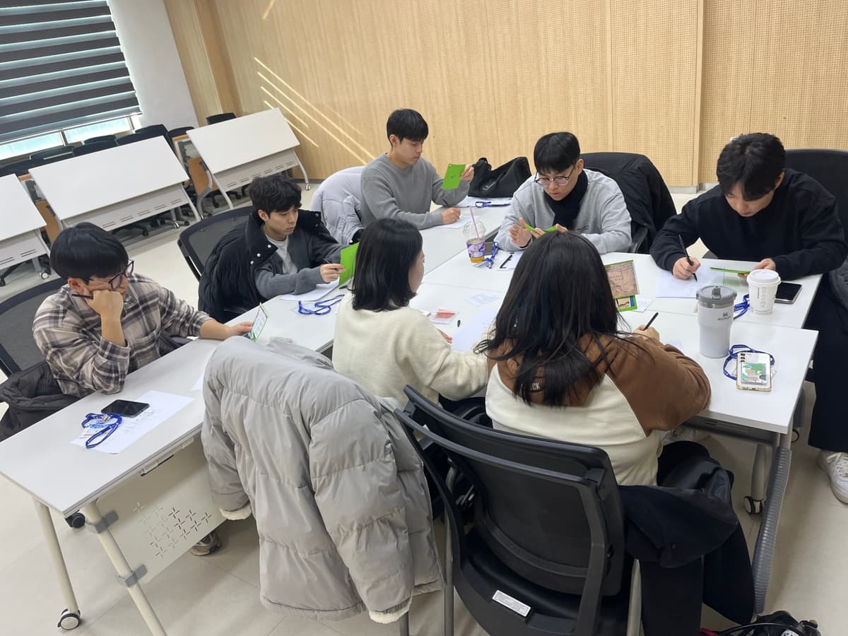 MAP 팀빌딩워크숍 진행 사진 5