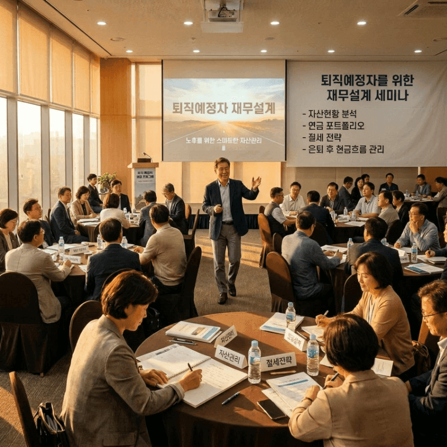 퇴직예정자 재무설계 교육 프로그램 진행 사진 3