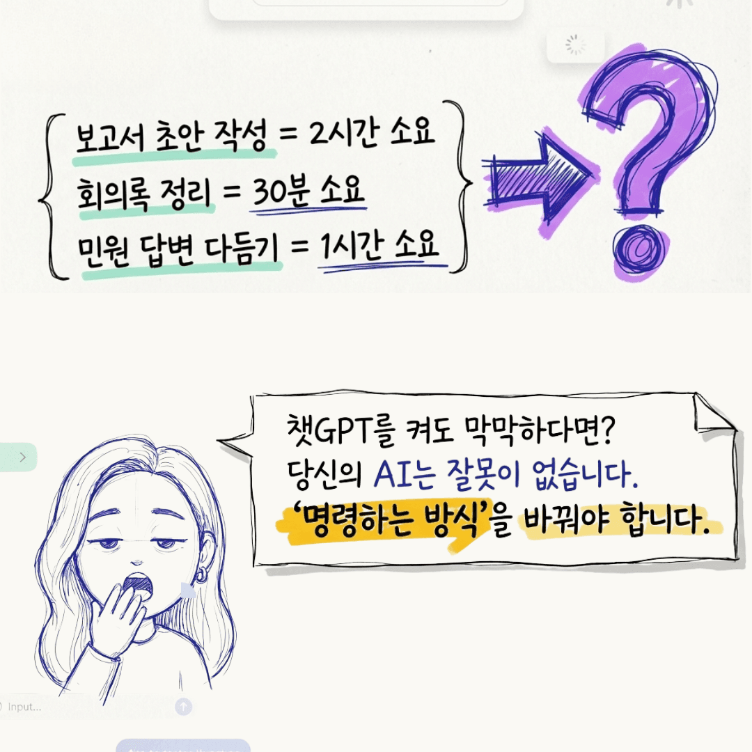 배워서 바로 써먹는 챗GPT 300% AI 활용 강의 진행 사진 1