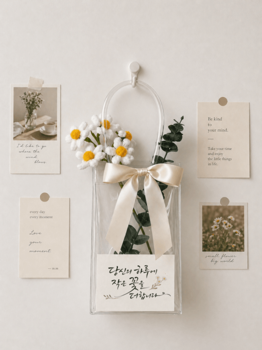 [이너트립 최저가 보증 프로그램] 모루 꽃다발 & 캘리그라피 진행 사진 2