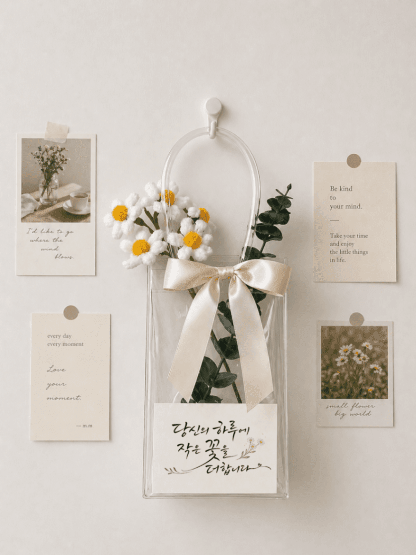 [이너트립 최저가 보증 프로그램] 모루 꽃다발 & 캘리그라피 진행 사진 2