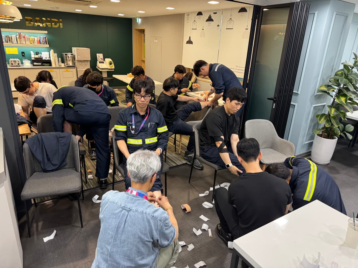 테이핑 케어 클래스 (Taping Care Class) 진행 사진 6
