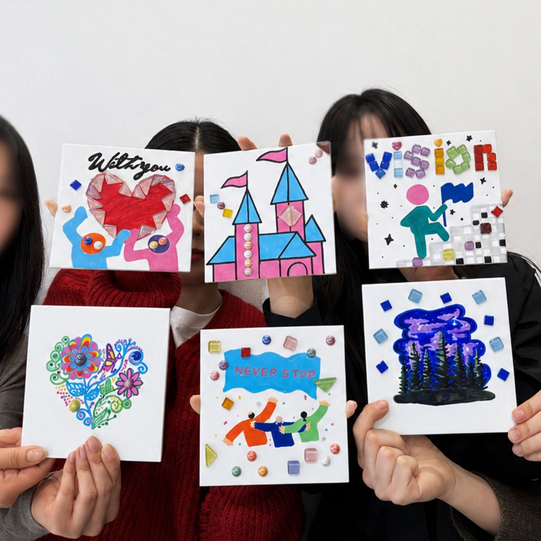 [이너트립 단독] '팀빌딩 타일페인팅' 진행 사진 1