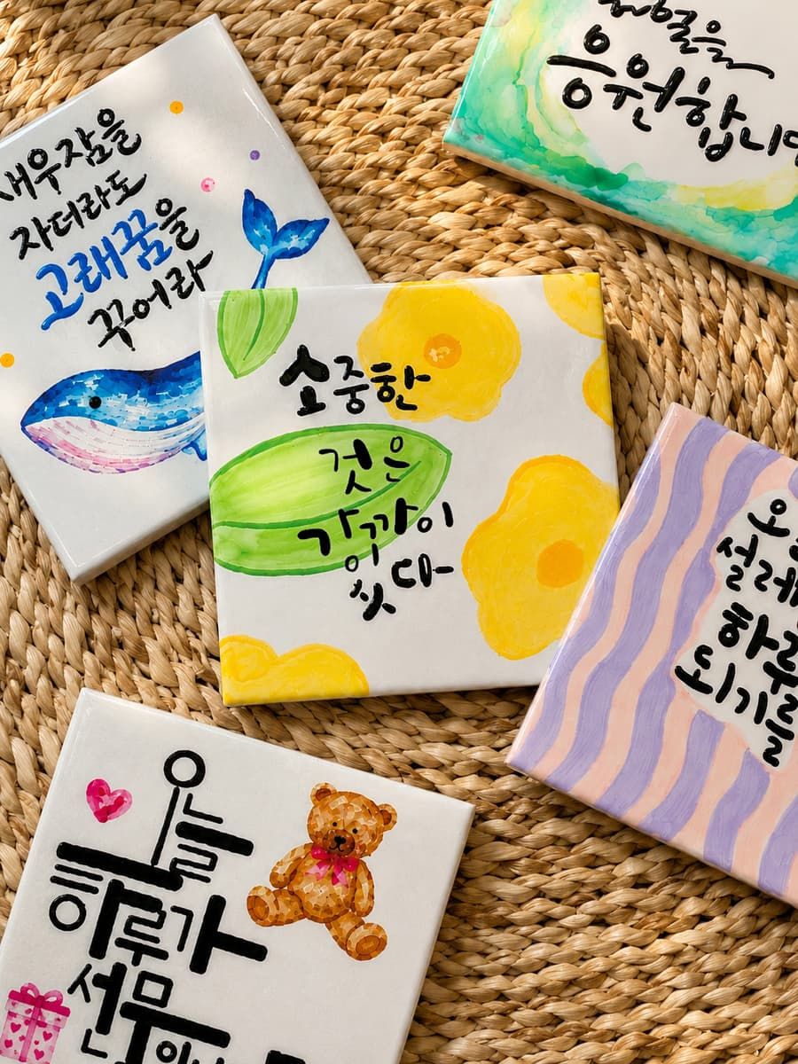 [이너트립 단독] '팀빌딩 타일페인팅' 진행 사진 3