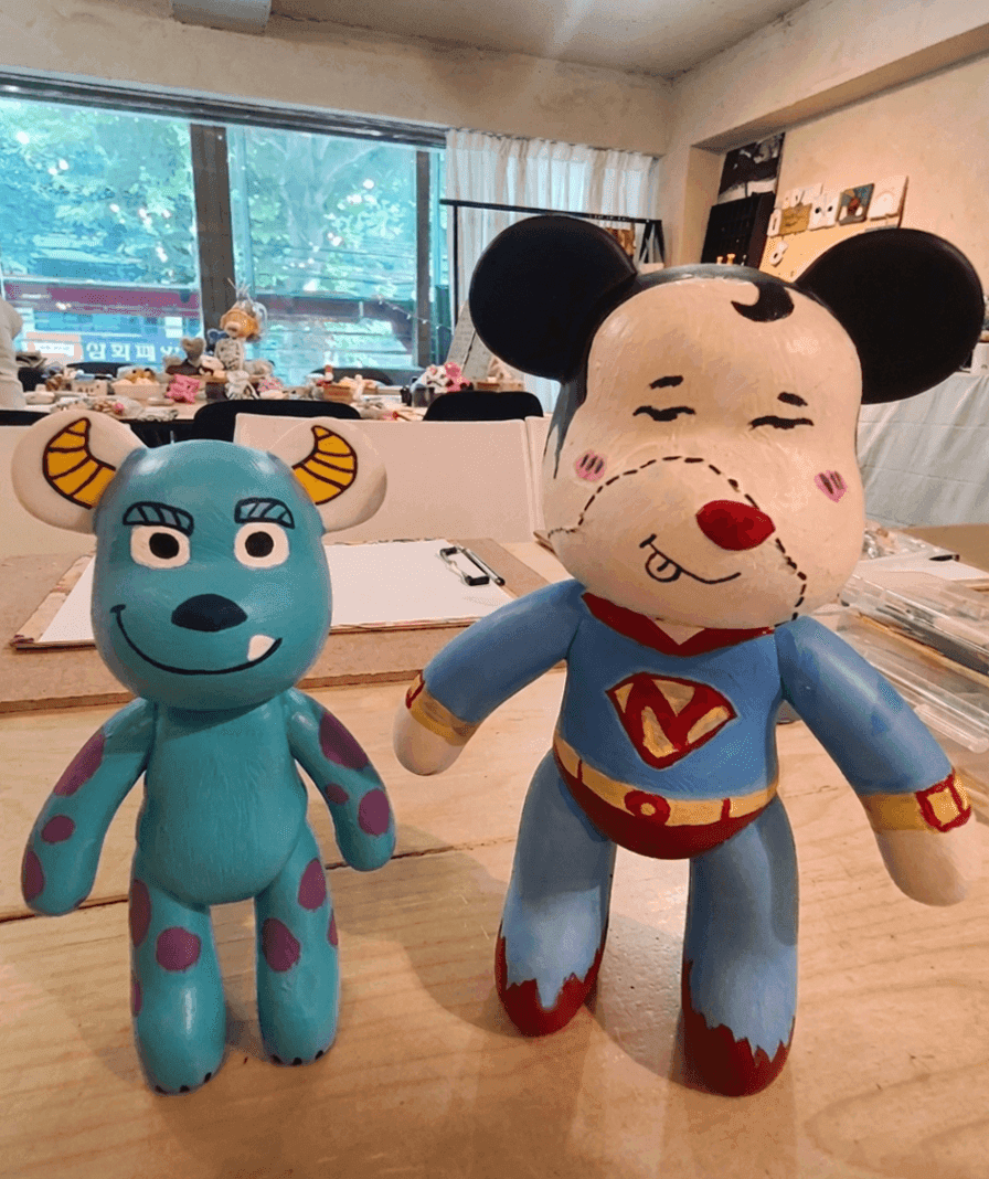 컬러로 채우는 베어브릭 페인팅 원데이 클래스 상품 이미지 12