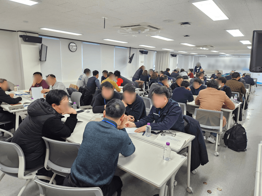 지니어스 팀빌딩 진행 사진 3
