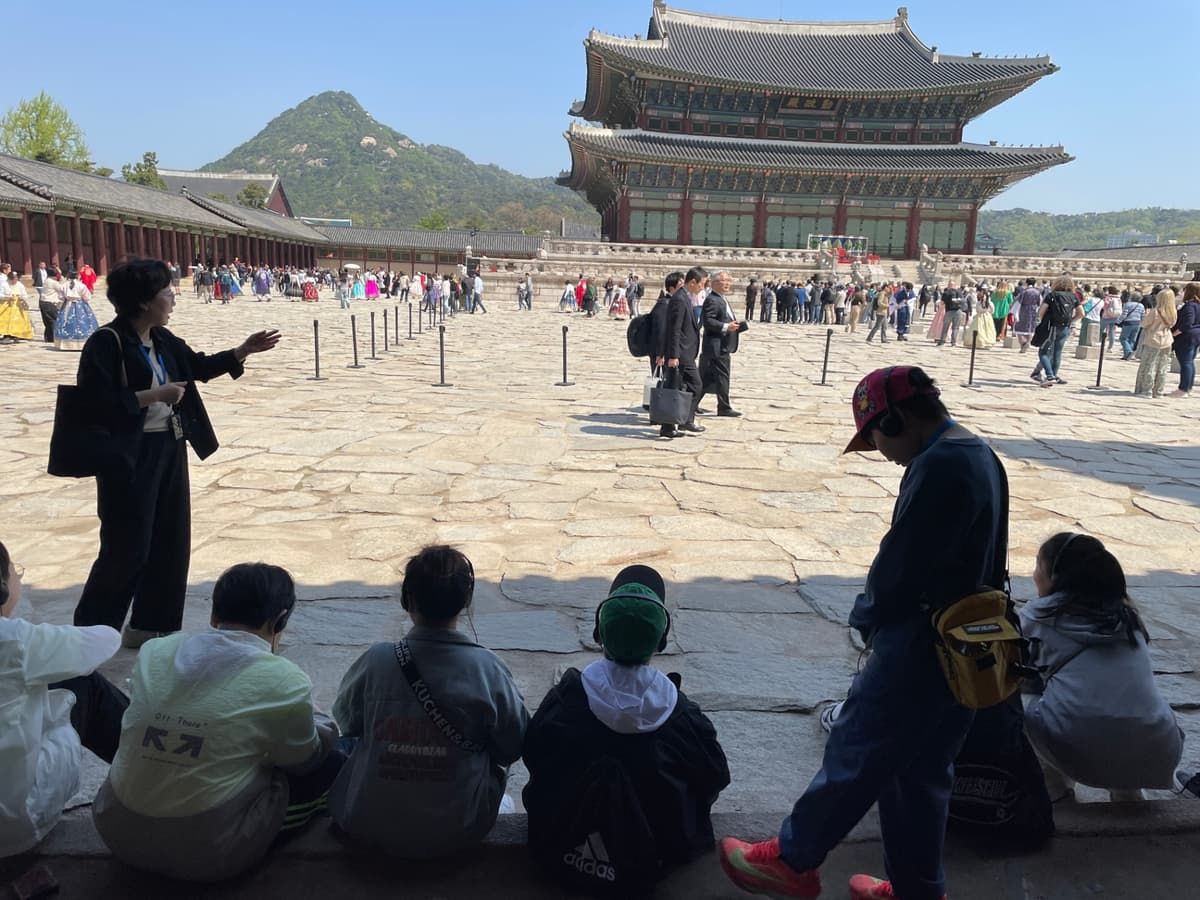 서울 경복궁 프라이빗투어 진행 사진 2