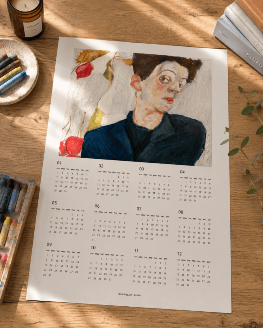 '나의 한해를 그리다' 오일파스텔로 만드는 나만의 2027 캘린더 진행 사진 3