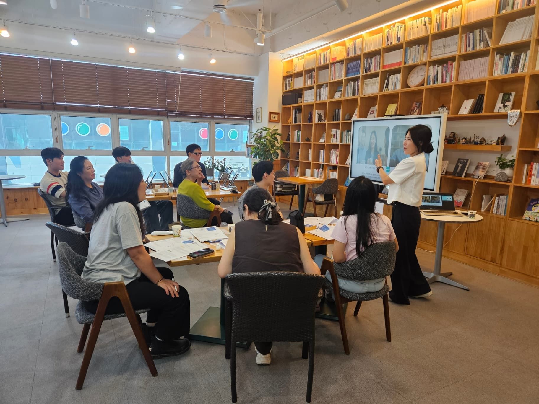 TCI 기질 및 성격검사 진행 현장 사진