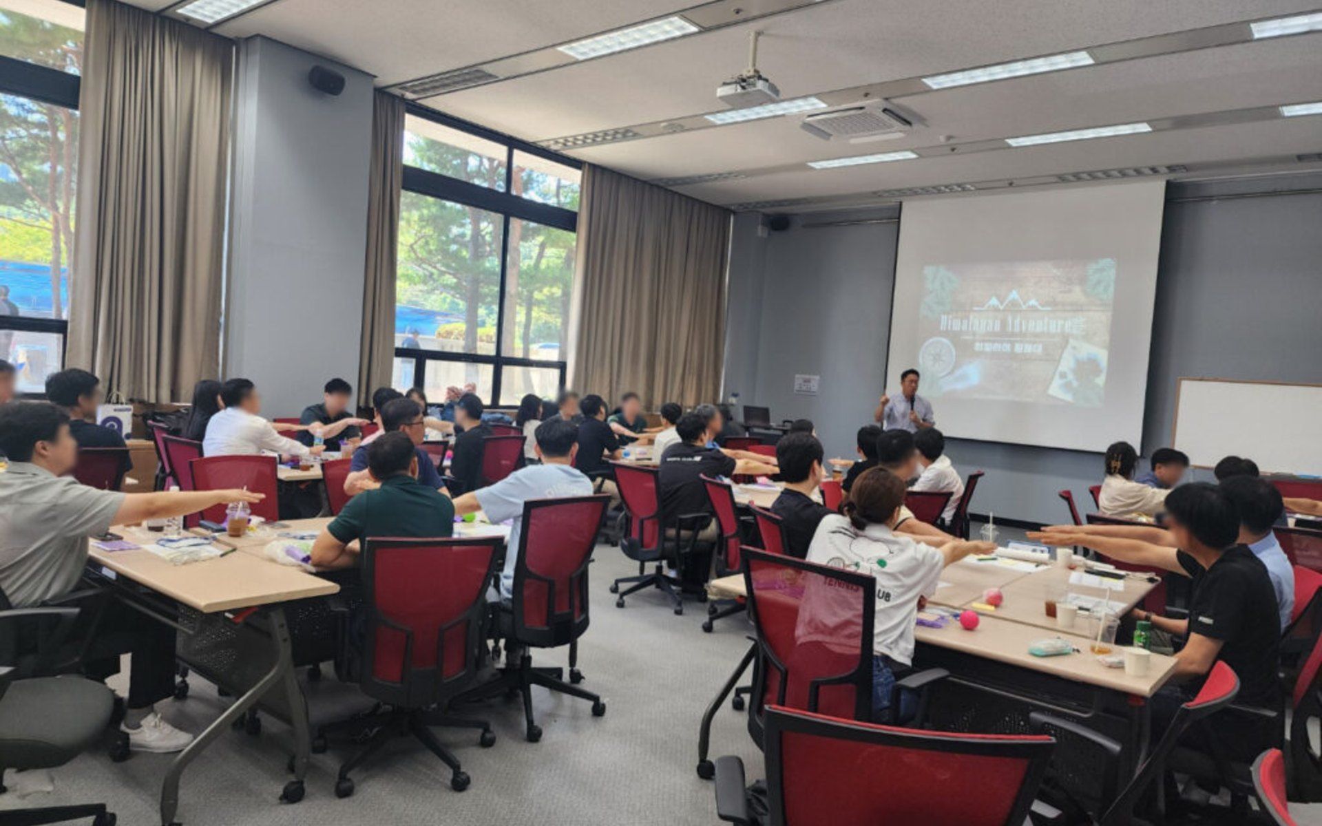 임직원 건강관리 팀빌딩 워크샵 75명 대표 이미지