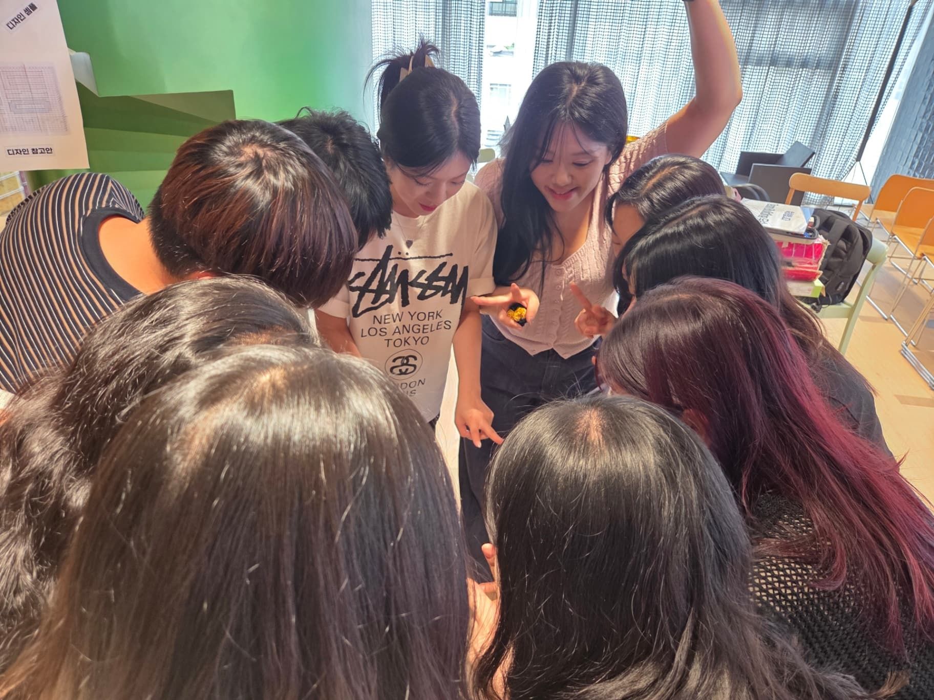 팀빌딩 도미노 프로젝트 진행 현장 사진
