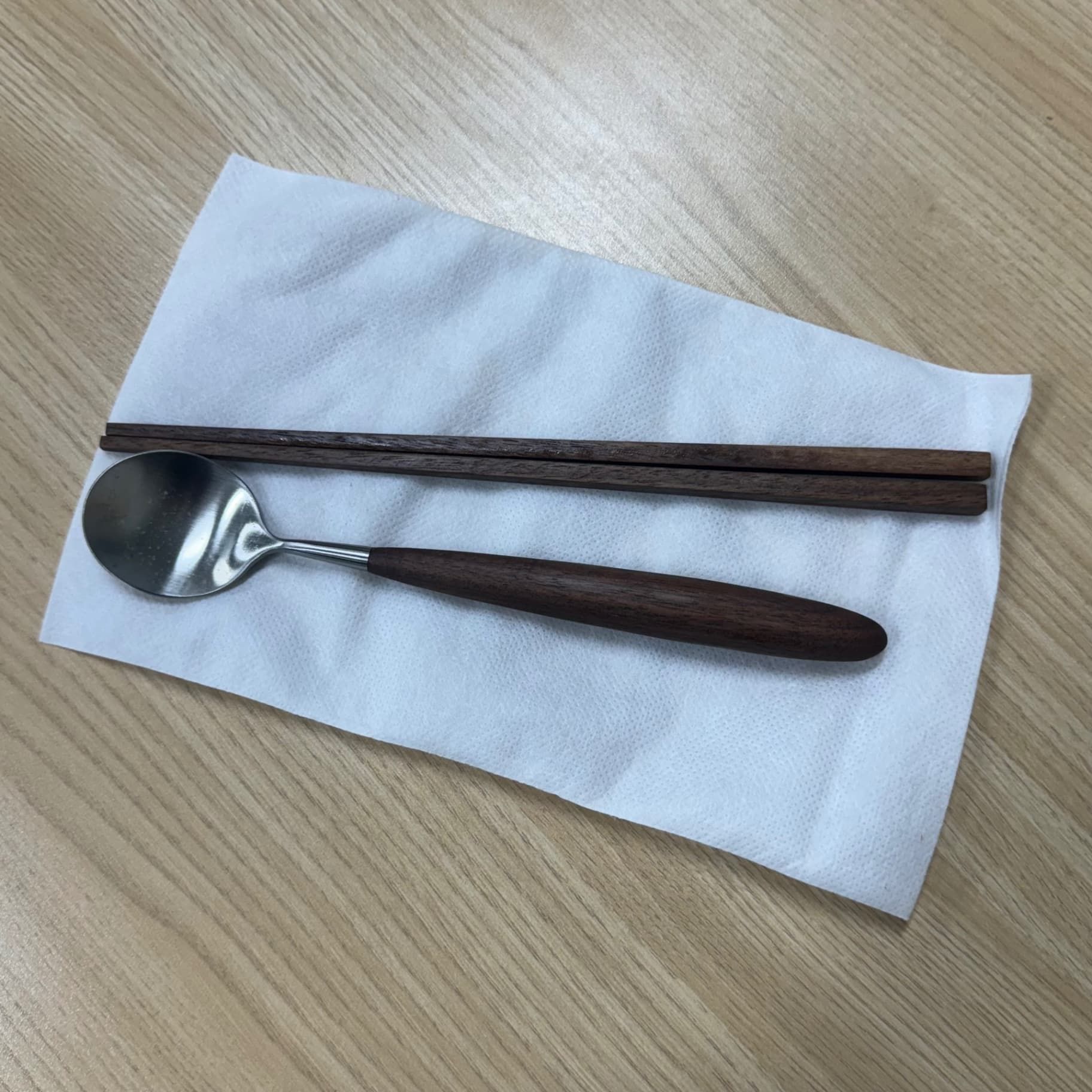 우드카빙 수저세트 진행 현장 사진