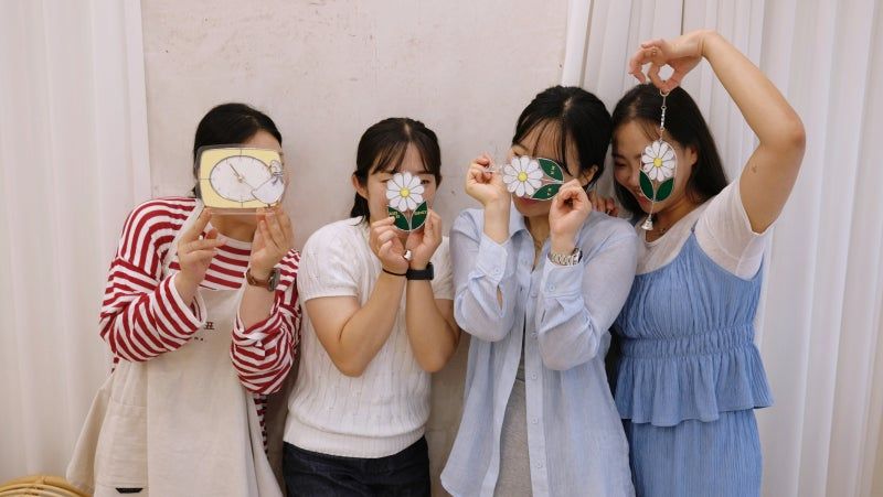 연말 힐링 워크숍, 크리스마스 글라스아트 리스 만들기 상품 이미지 6